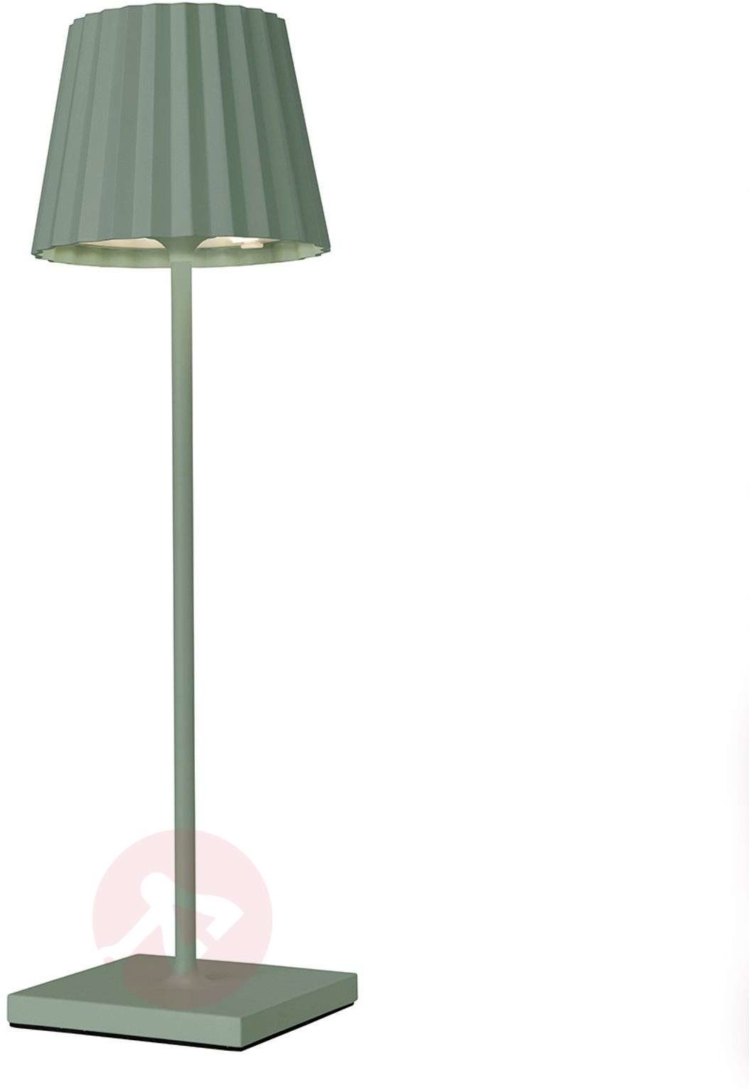 Sompex Lampa stołowa LED Troll 2.0 zewnętrzna, zielona
