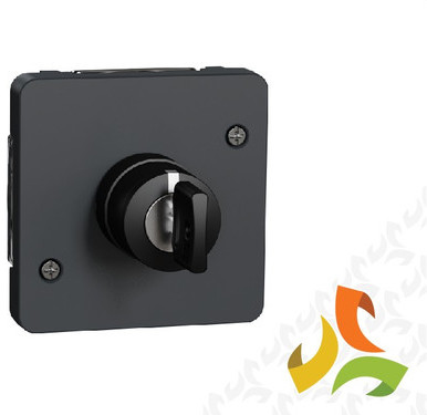 Schneider Electric MUREVA STYL Mechanizm łącznika trójpozycyjnego IP55 antracyt MUR35061 MUR35061/SCH