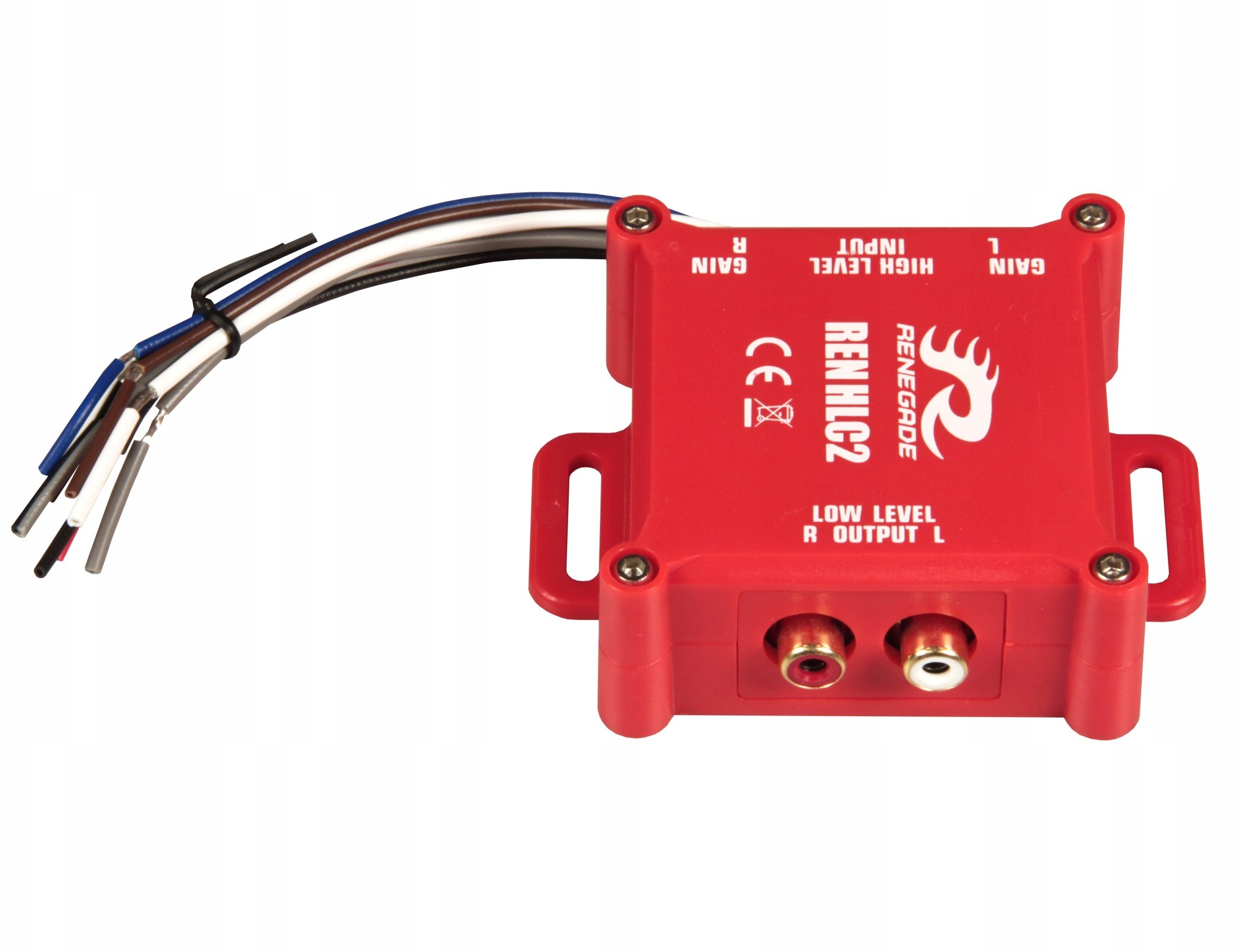 Renegade RENHLC2 konwerter Cinch - Rca + remote