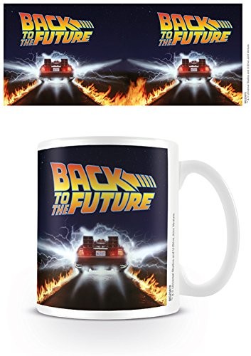 Back To The Future Z powrotem w przyszłość Delorean kubek, standardowe, STANDARD MG23970