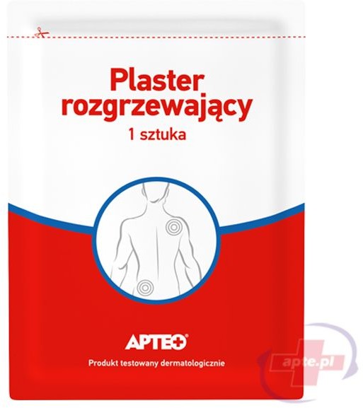 Synoptis Plaster rozgrzewający APTEO x1 sztuka