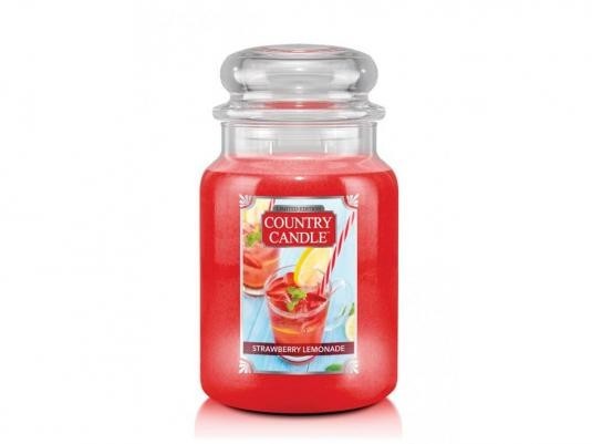 Kringle Candle ŚWIECA STRAWBERRY LEMONADE 680G