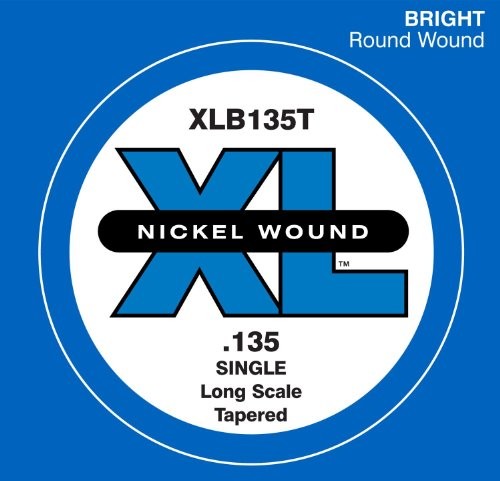 D'Addario xlb135t Nickel (rozmiar: XL) Wound Bass pojedyncze gitary tapered Long Scale 135 XLB135T