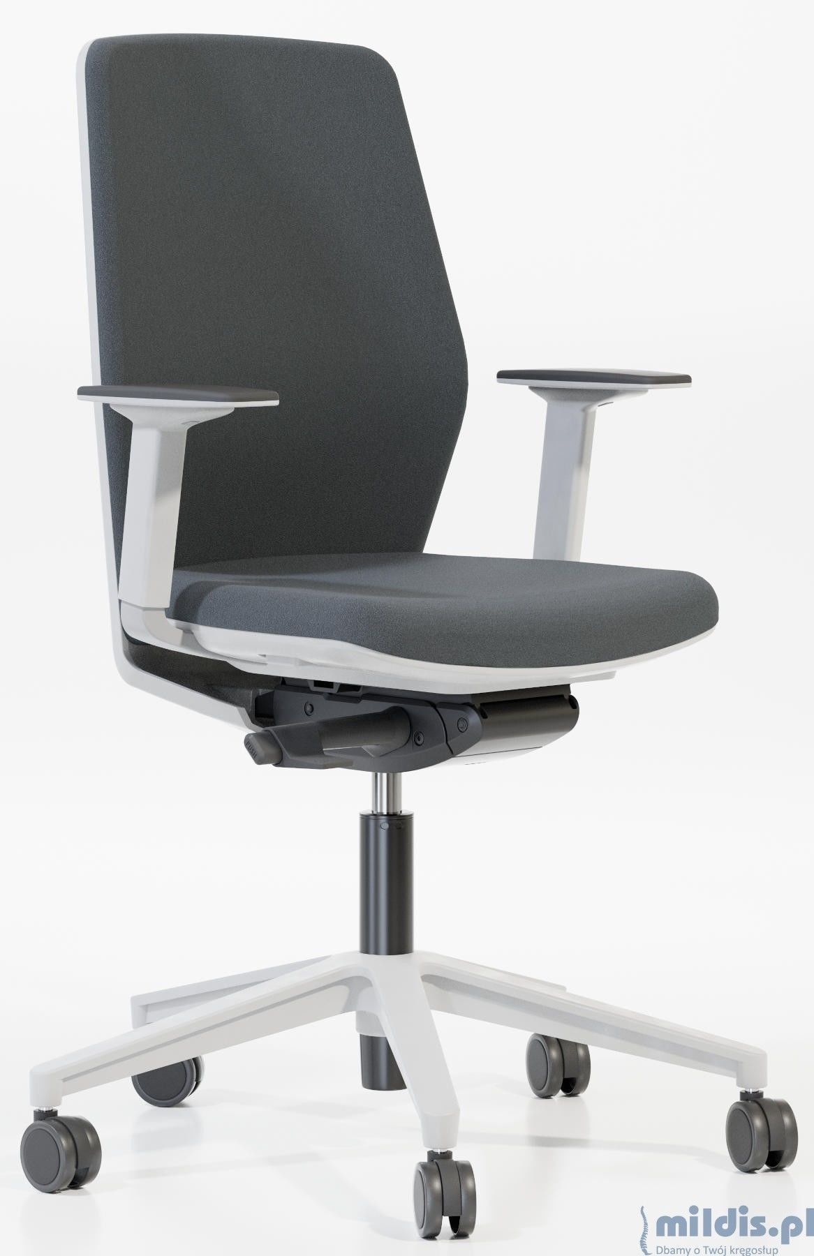 Bakun Białe krzesło do biurka Start STSG