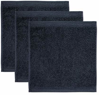 Möve Superwuschel ręcznik 30 x 30 cm ze 100% bawełny, ciemnoszary, zestaw 3 szt. 017259054-3*030030-820