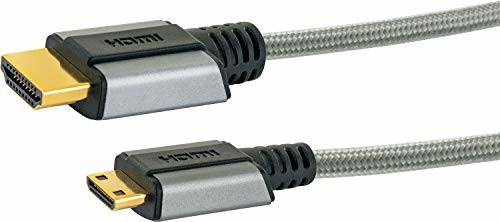 Schwaiger AINSTEIN High-Speed Mini kabel HDMI z Ethernet 2,0 m, wtyczka HDMI Mini > wtyczka HDMI AIVI7020 413