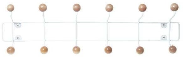 Columbine Columbine Hat rack Saturnus w. Wooden Balls PT2456