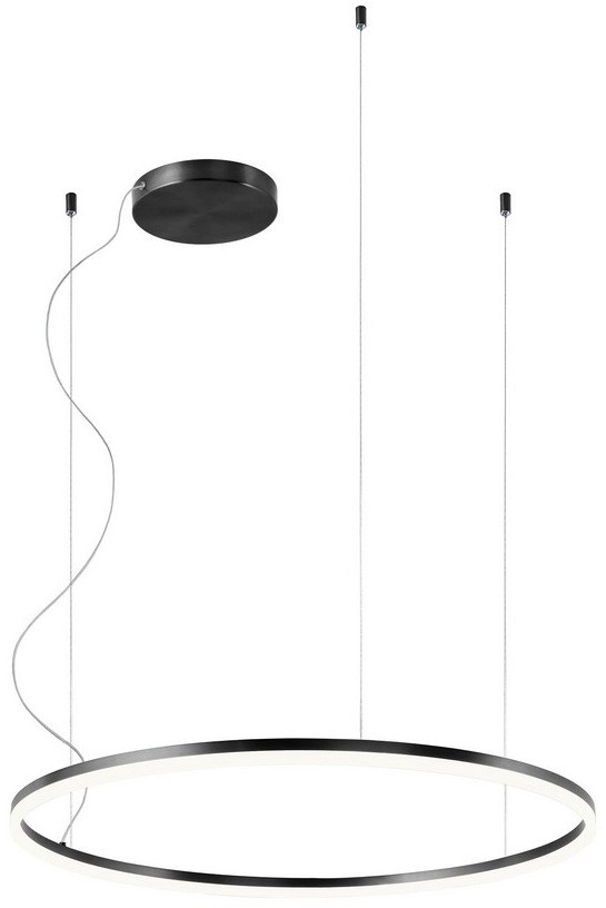 Redo Redo 01-1949 - LED Żyrandol na lince ORBIT LED/55W/230V czarny