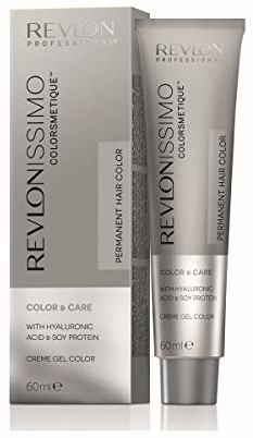REVLON PROFESSIONAL Revlon Professional Revlonissimo Colorsmetique Color&Care permanent Hair Color 5.65, jasnobrązowy czerwony mahoń, 1 opakowanie (1 x 60 ml)