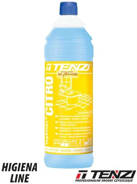 Tenzi TZ-TECITRO - skoncentrowany środek do bieżącego mycia powierzchni błyszczących (meble, posadzki) - 1 l, 5 l, 10 l.