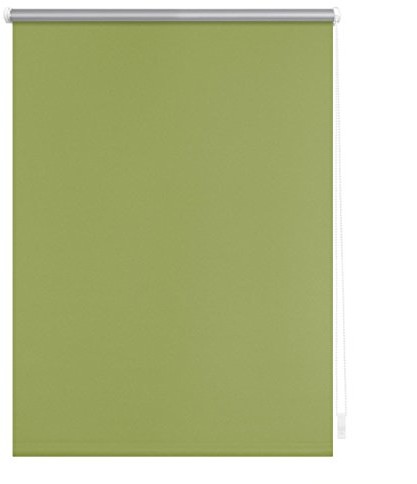 Lichtblick roleta zaciemniająca, montaż bez użycia wiertarki, pokryta warstwą termoplastyczną, zielony, 100 cm x 150 cm (szer. x dł.) RKV.100.150.06