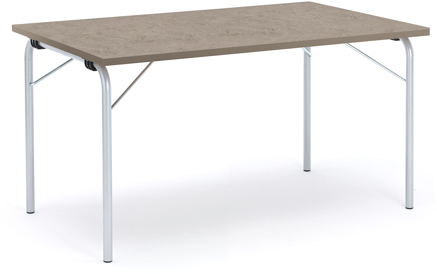 AJ Produkty Foldable table Nicke 1400x800 Tabletop Forbo marmoleum decibel Serene g