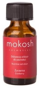 Mokosh Nutritive Nail Elixir odżywczy eliksir do paznokci Żurawina 10ml 57389-uniw