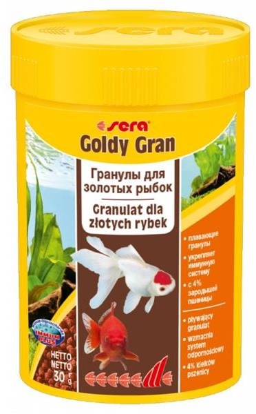 Sera Goldy Gran Pokarm dla złotych rybek granulat 100 ml