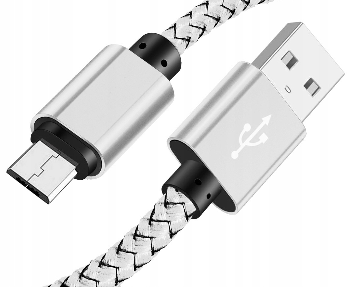 Kabel Micro Usb Szybkie Ładowanie Nylon Qc 3.0 2A