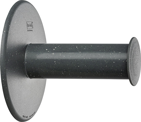 Koziol Wieszak na papier toaletowy Plug'N Roll Recycled szary 1410120