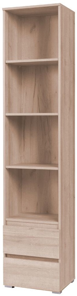 Regał wąski 45 cm CS-1 - dąb sonoma