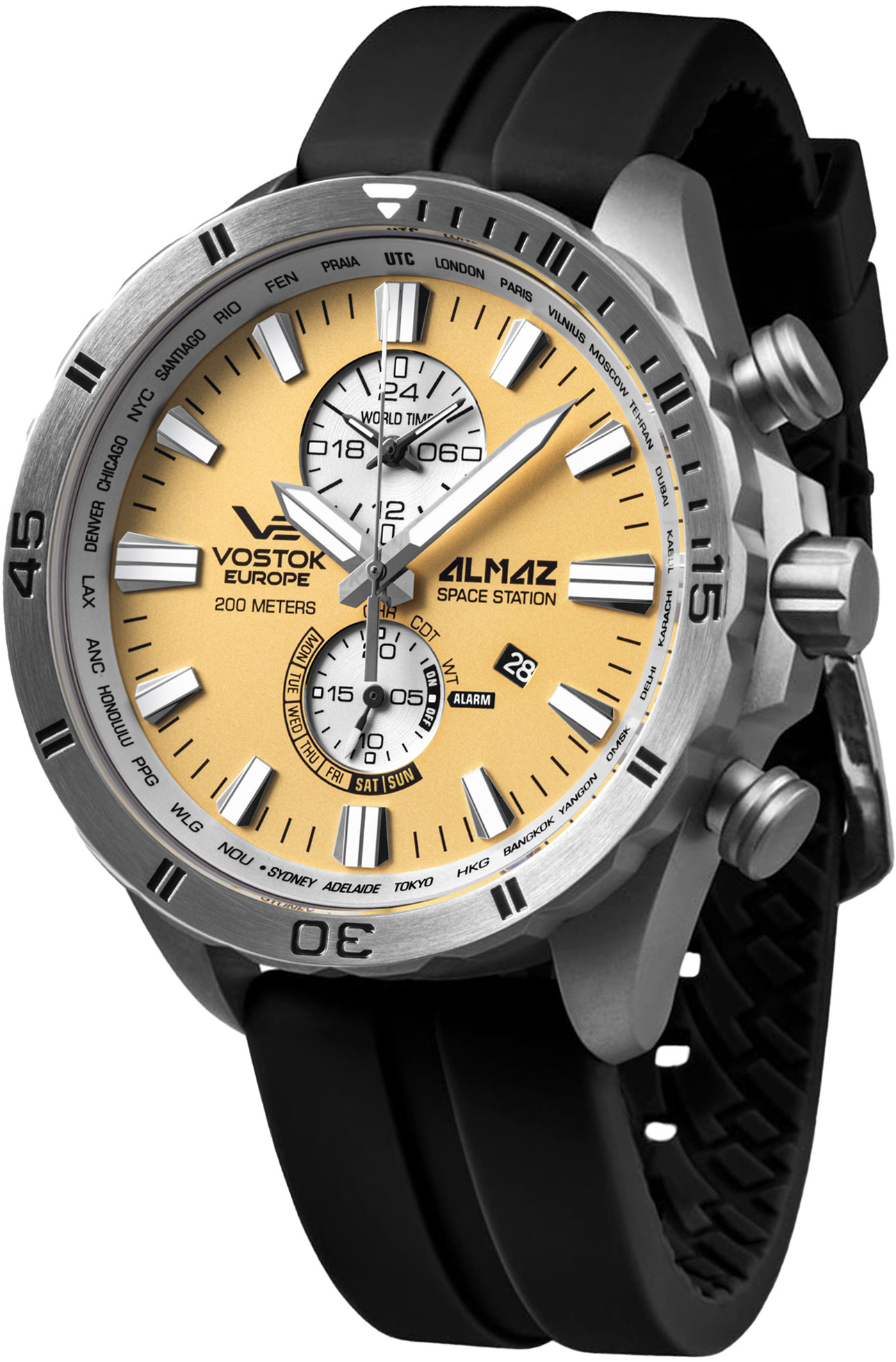 Vostok Europe Zegarek YM8J-320A655S Almaz Multifunction -