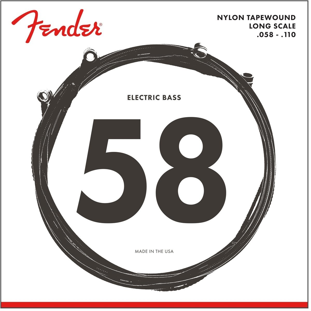 Fender 9120 Nylon Tape Wound Bass strun 0739120406