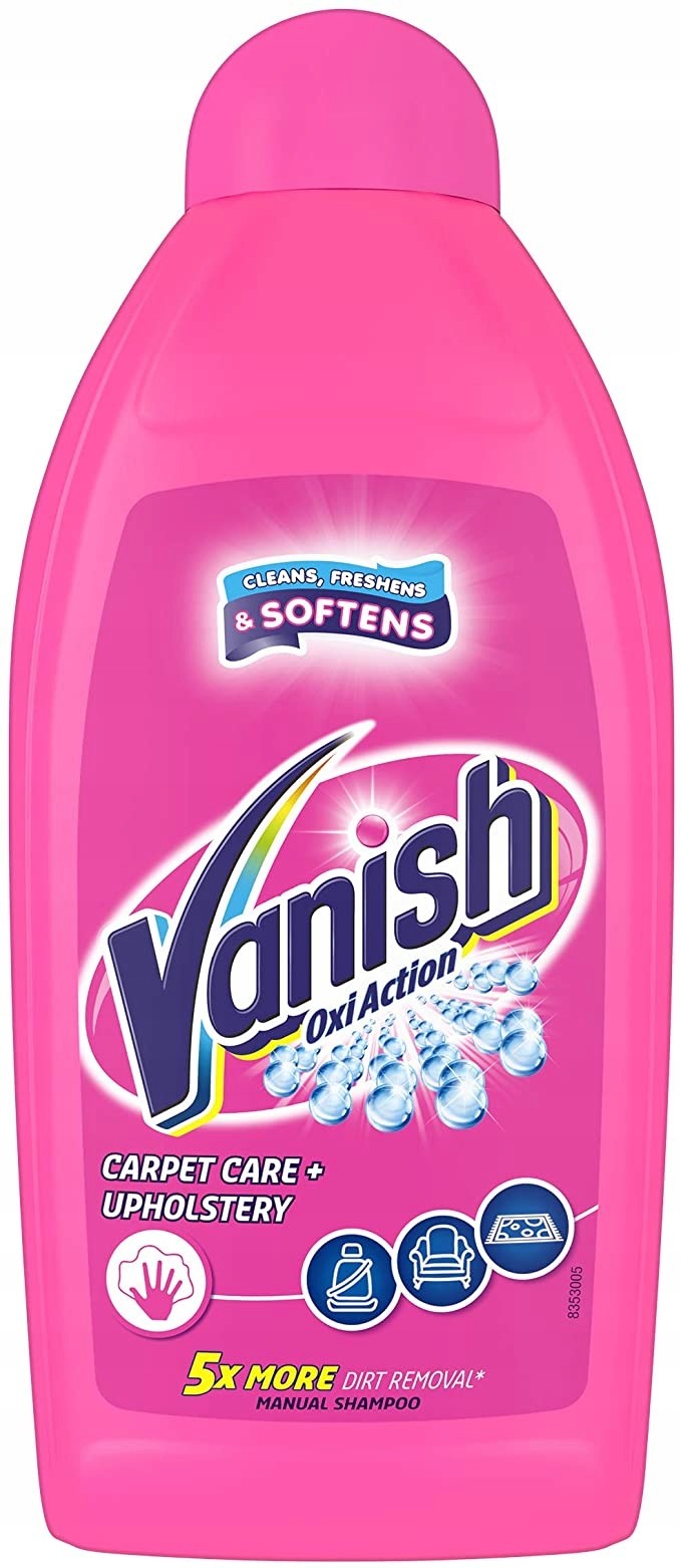 Vanish Oxi Action Odplamiacz Do Dywanów 450ml Uk