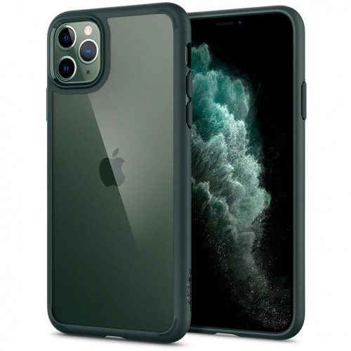 Spigen Etui Ultra Hybrid iPhone 11 Pro zielone 8809685622826