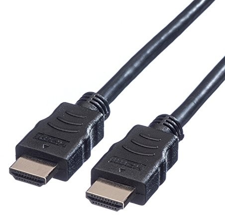 Value 11995544 kabel High Speed   HDMI z Ethernet, 7,5 m Czarny 11.99.5544