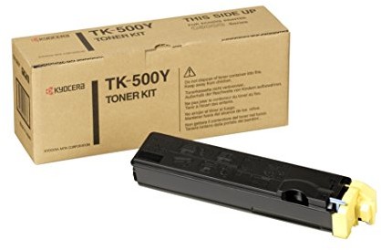 Kyocera 370PD5KW TK-500C toner do drukarki na 8000 stron, żółty 370PD3KW