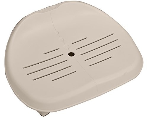 Intex akcesoria do jacuzzi, siedzisko z tworzywa sztucznego z regulacją wysokości do Pure SPA, beżowe, 47 x 36 x 22 cm 28502
