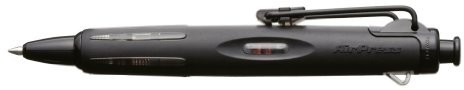Tombow Air Press Pen BC-AP12 długopis ciśnieniowy z innowacyjnym systemem ciśnieniowego tłoczenia tuszu, całkowicie czarny BC-AP12