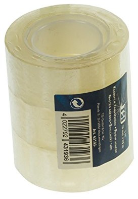 TSI Tape 3 rolki A 19 MM X 25 m, krystalicznie czyste 4022792431936