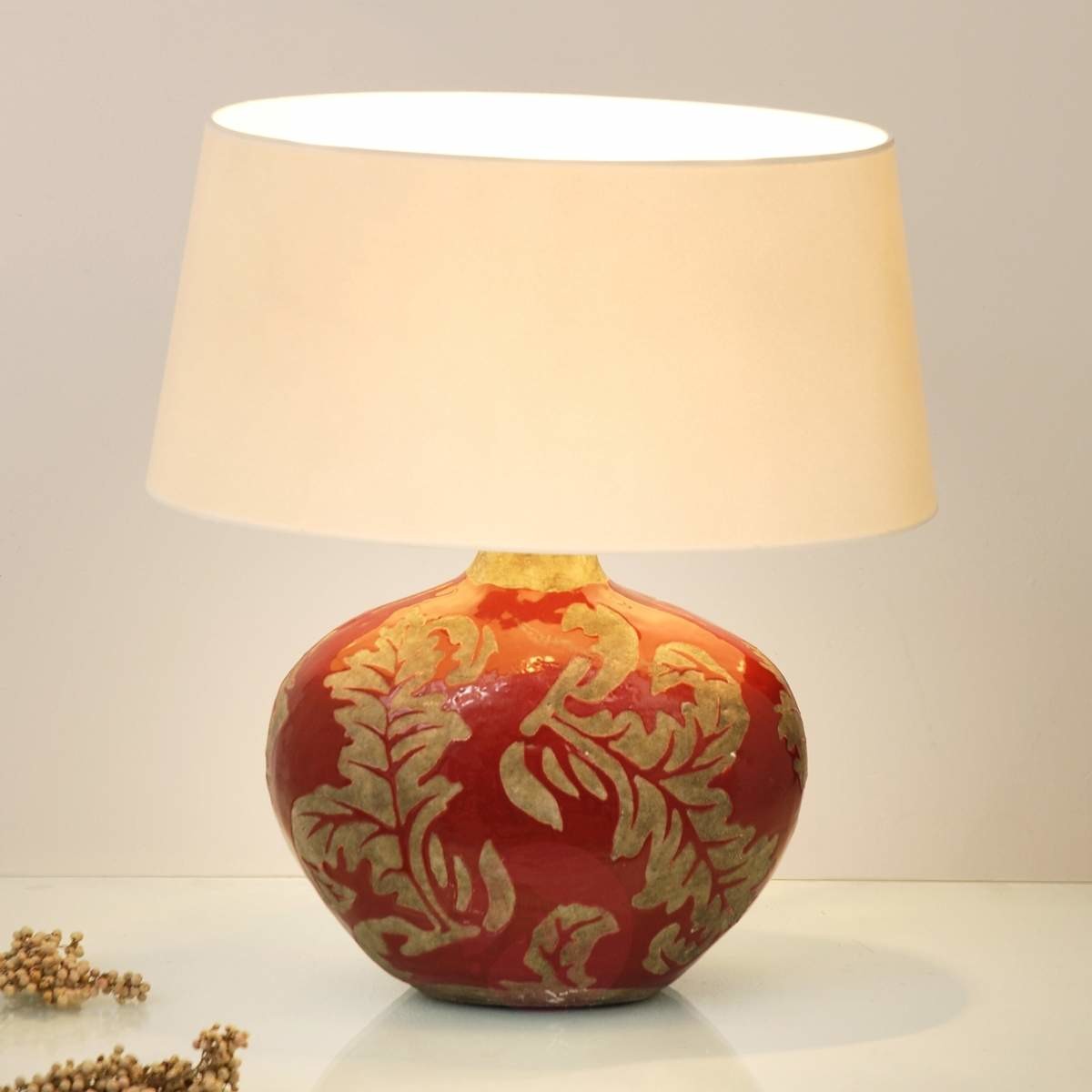 J. Holländer Lampa stołowa Toulouse Oval