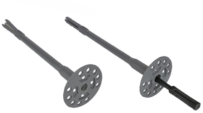 Łączniki izolacji kołki Styropianu dyble 260mm