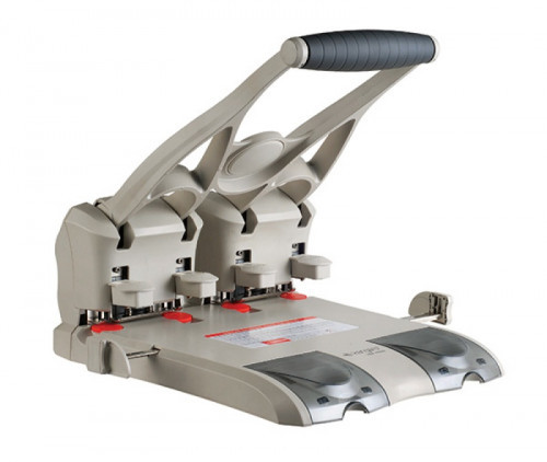 KANGARO Dziurkacz HDP-4160N, poczwórny, dziurkuje do 150 kartek, mix kolorów KAHDP4160N-99