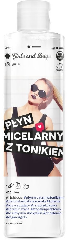 Oceanic Girls And Boys Girls 250ml płyn micelarny z tonikiem
