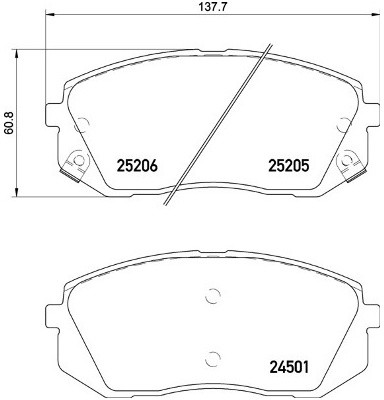 BREMBO P 30 093 P 30 093