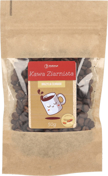 KruKam Kawa ziarnista Brazylia Cerrado orzechowa 50g