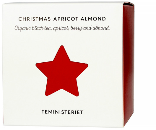 Teministeriet Teministeriet Christmas Apricot Almond Herbata Sypana 100g 77360323