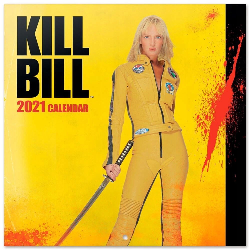 Kill Bill - kalendarz ścienny na 2021 rok