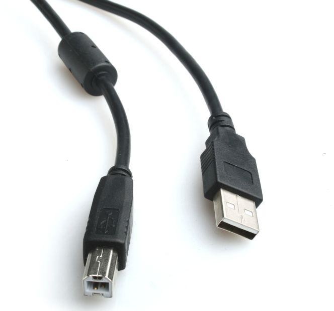 Gembird Kabel USB CCF-USB2-AMBM-10 USB 2.0 typu A USB 2.0 typu B 3m kolor czarny