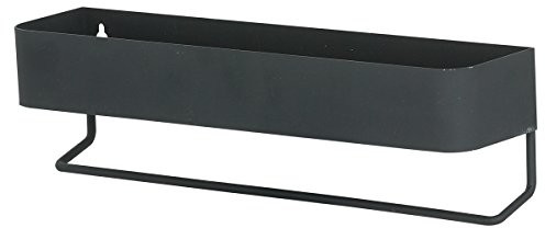 Sealskin borsukowe BRIX drążek na ręczniki z półką Czarny 362473419