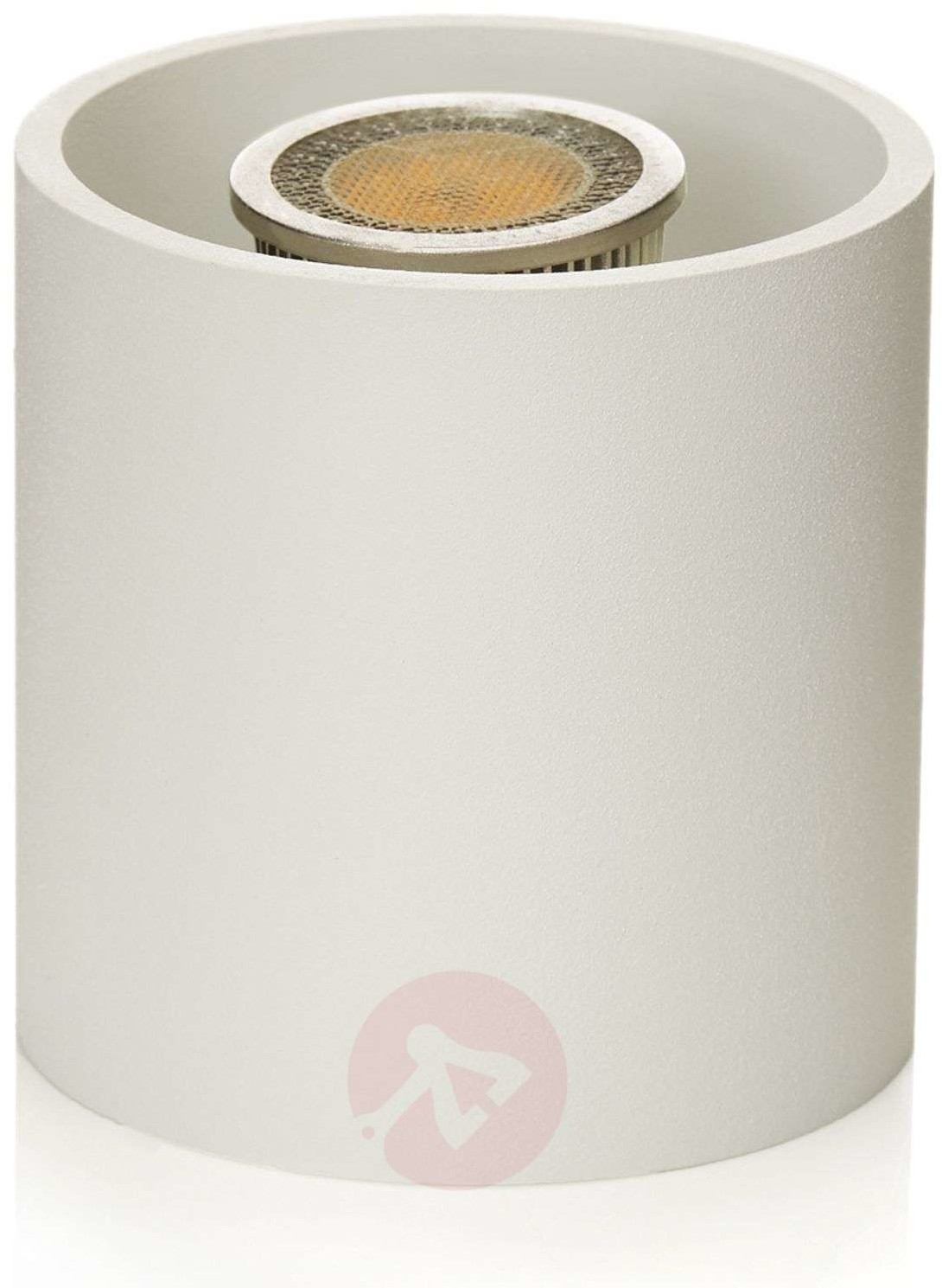 LINDBY Lindby Parvin aluminiowy downlight, okrągły, biały