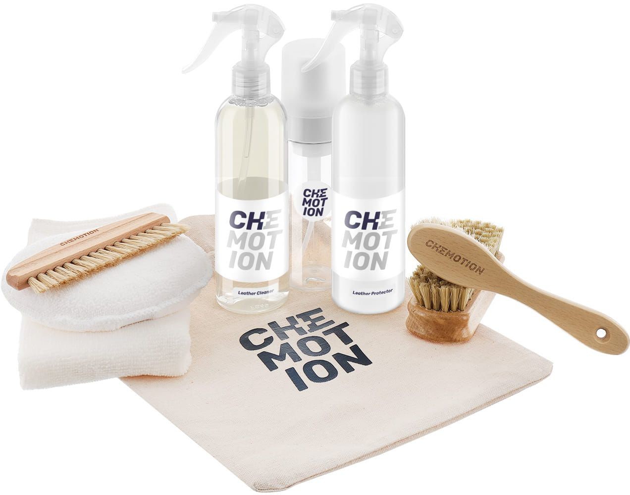 Chemotion Chemotion Leather Set - zestaw do czyszczenia i pielęgnacji skóry CHE000247