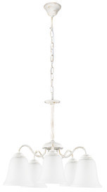 Rabalux Fabiola antyczna biała lampa wisząca | żyrandol 7261 7261