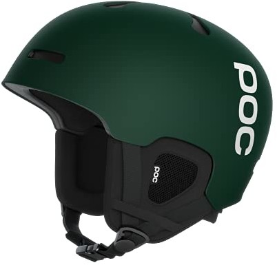 POC Auric Cut dobrze wentylowany, regulowany i wszechstronny kask narciarski i snowboardowy dla idealnej ochrony na i poza stoku, kolor Moldanite Green Matt, XS-S (50-56 cm)