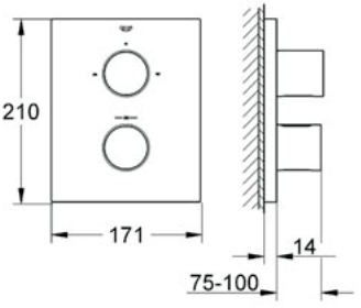 Grohe Grohtherm F chrom 27618000