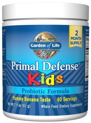Garden of Life Primal Defense banan Probiotyk dla dzieci Garden of Life 3FBF-83686