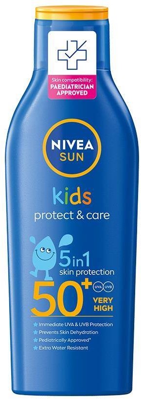 Nivea Sun Kids Protect & Care balsam ochronny na słońce dla dzieci SPF50+ 200ml 109805-uniw