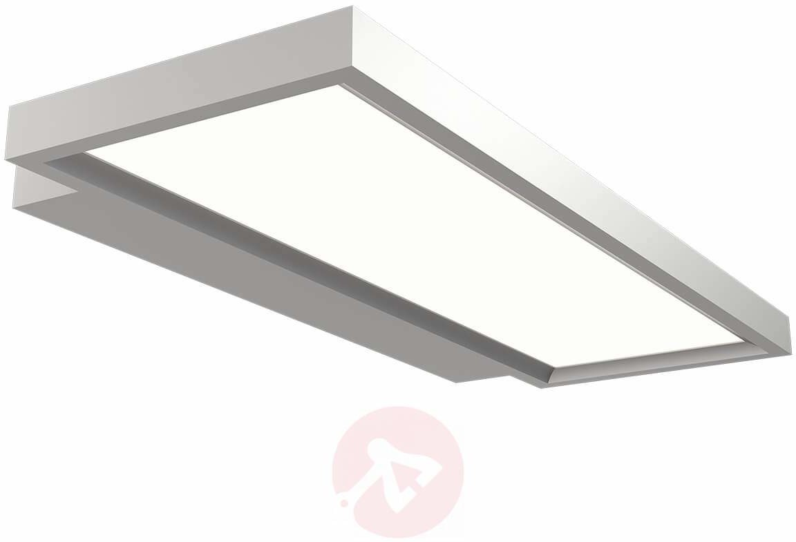 Kinkiet LED Rick do biura, uniwersalna biel