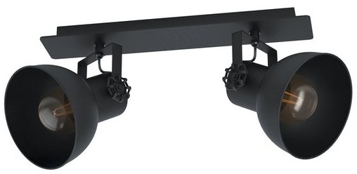 Eglo 43432 - Oświetlenie punktowe BARNSTAPLE 2 2xE27/40W/230V