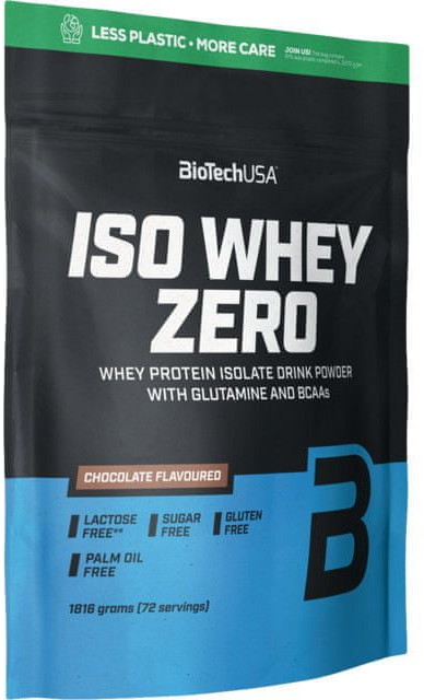 BioTech USA Iso Whey Zero 1816 g truskawka